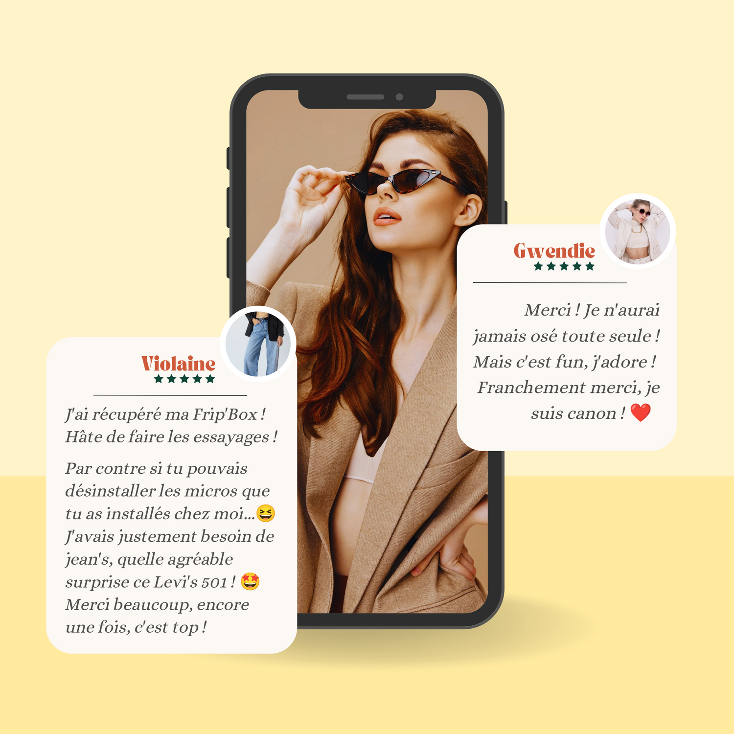 Avis clientes sur les box de personal shopping seconde main